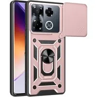 Custodia per Infinix Note 40 Pro+, Techsuit, CamShield, Rosa — 3