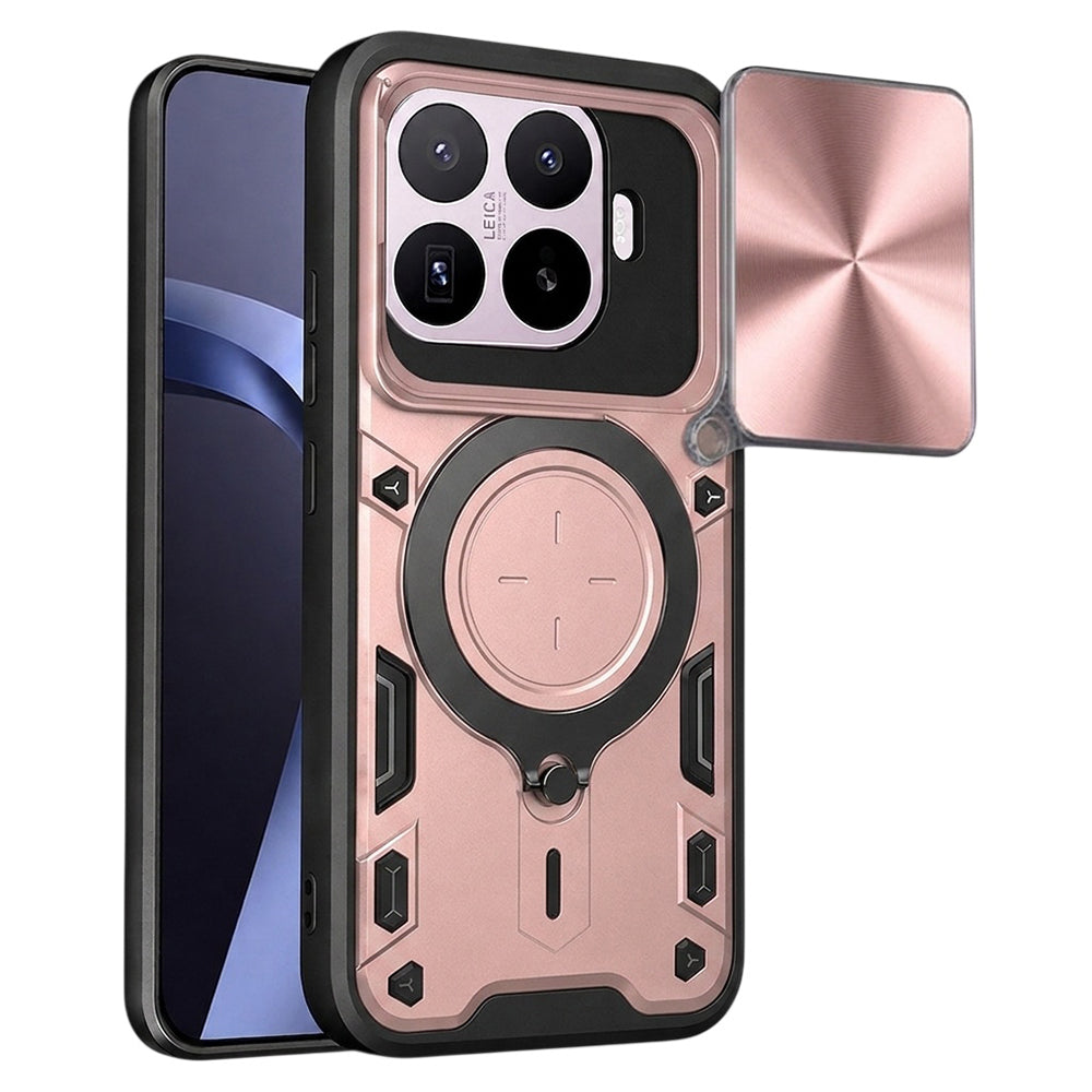 Techsuit Custodia per Xiaomi 17T Pro, Techsuit, CamGuard Pro, Rosa Oro