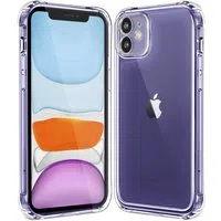 Custodia per Apple iPhone 11, Techsuit, Shockproof Clear, Trasparente — 3