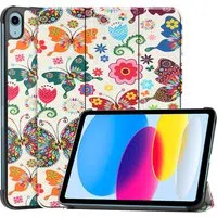 Custodia per Apple iPad (2025) / (2022), Techsuit, FoldPro Butterfly, Multicolore — 3