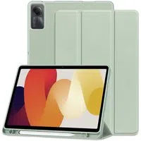 Custodia per Xiaomi Redmi Pad SE, Techsuit, Flex Trifold, Verde Matcha — 3