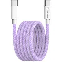 Cavo Dati e Ricarica USB-C - USB-C Techsuit PCB114D, 60W, 1m, Viola — 3
