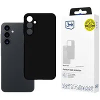 Custodia per Samsung Galaxy A16 5G A166 / A16 4G A165, 3MK, Silicone, Nera — 3