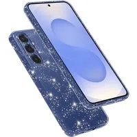 Custodia per Samsung Galaxy S25 S931, Techsuit, SparkleSkin, Trasparente — 3