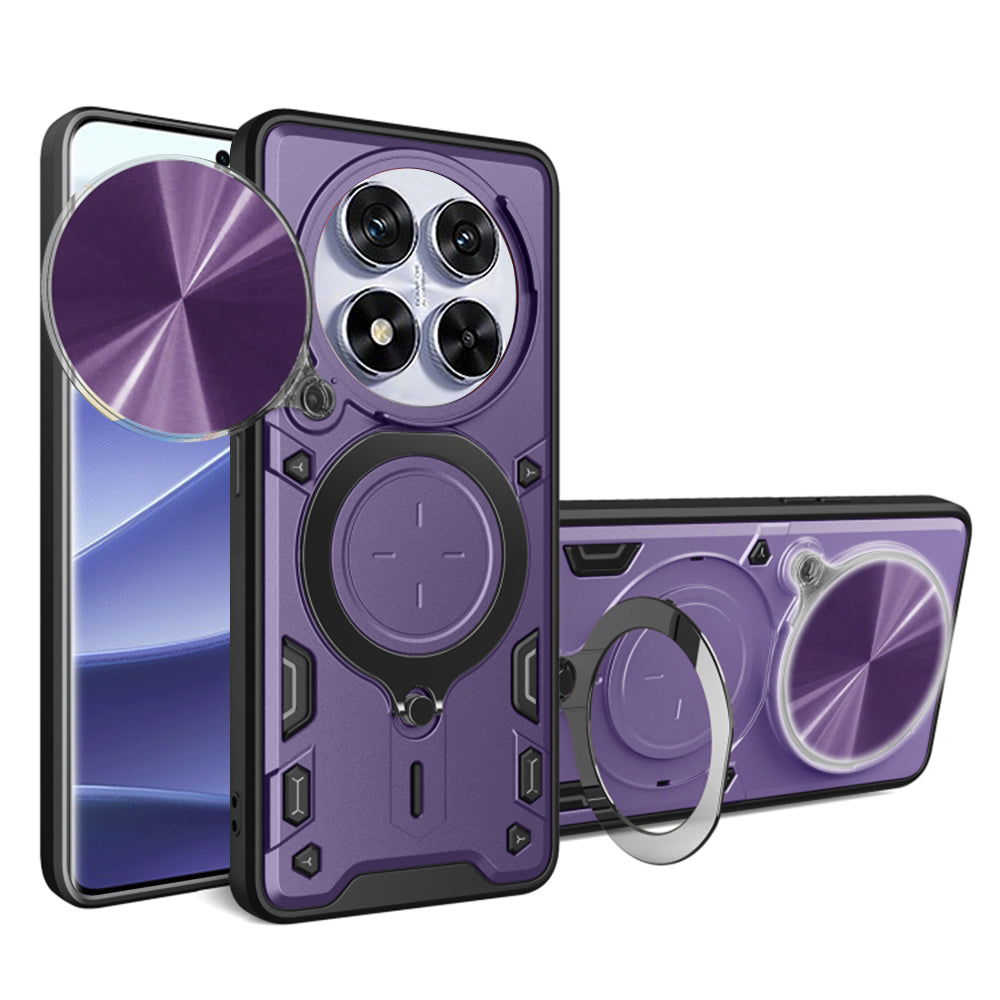 Custodia per Xiaomi Poco X7 / Note 14 Pro 5G, Techsuit, CamGuard Pro, Viola