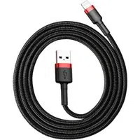 Cavo dati e ricarica USB-A - Lightning Baseus Cafule, 18W, 1m, Nero CALKLF-B19 — 3