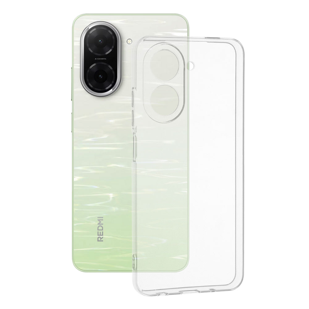 Custodia per Xiaomi Redmi A5 4G (Regionale), Techsuit, Chiara, Trasparente
