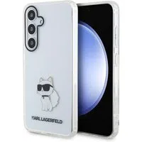 Custodia per Samsung Galaxy S24 S921, Karl Lagerfeld, IML Luxury Choupette, Trasparente — 3