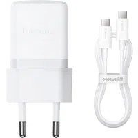 Caricabatterie da Rete con Cavo USB-C Baseus Palm, 30W, 3A, 1 x USB-C, Bianco P10111605213-01 — 3