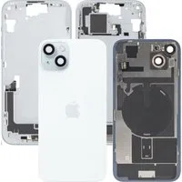Copertura Batteria Apple iPhone 15 Plus, Con Scocca Centrale, Parti Complete, Blu, Swap Premium — 3