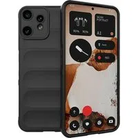 Custodia per Nothing CMF Phone 2 Pro, Techsuit, Magic Shield, Nera — 3
