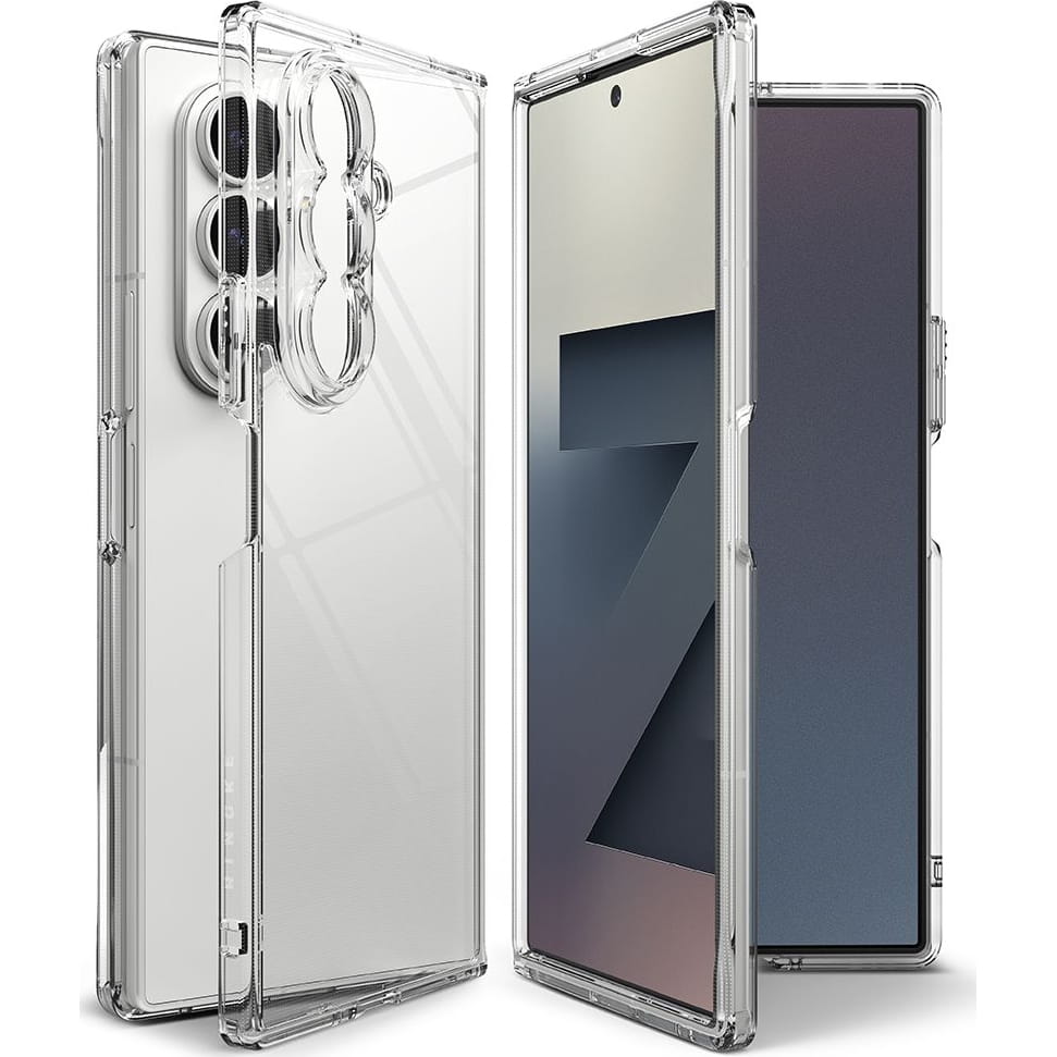Ringke Custodia per Samsung Galaxy Z Fold7 F966, Ringke, Fusion, Trasparente