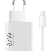 Caricabatterie da rete con cavo USB-C Xiaomi, 67W, 6.2A, 1 x USB-A, Bianco BHR9465EU — 3