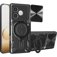 Custodia per Honor 600 Lite, Techsuit, CamGuard Pro, Nera — 3