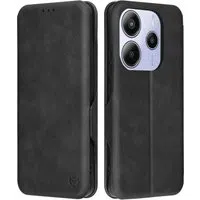 Custodia per Xiaomi Redmi Note 14 5G, Techsuit, Safe Wallet Plus, Nera — 3