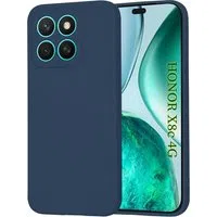 Custodia per Honor X8c, Techsuit, SoftFlex, Blu Navy — 3