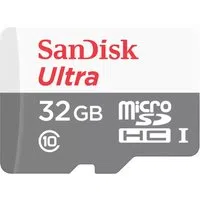 Scheda di Memoria microSDHC SanDisk Ultra, 32Gb, Classe 10, Con Adattatore SDSQUNR-032G-GN3MA — 3