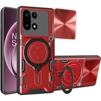 Custodia per OnePlus 15, Techsuit, CamGuard Pro, Rossa — 3