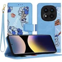 Custodia per Xiaomi Redmi Note 14 Pro+ 5G, Techsuit, FlipCraft, Blu — 3