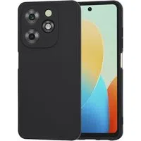 Custodia per Tecno Spark Go 2024 / Spark 20C, Techsuit, SoftFlex, Nera — 3