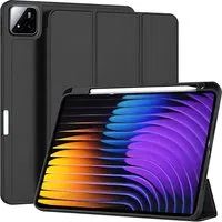 Custodia per Xiaomi Pad 7 / 7 Pro, Techsuit, Flex Trifold, Nera — 3