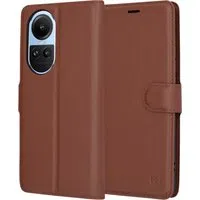 Custodia per Oppo Reno10 / Reno10 Pro, Techsuit, Leather Folio, Marrone — 3