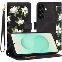 Custodia per Samsung Galaxy S25+ S936, Techsuit, FlipCraft, Nera — 3