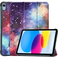 Custodia per Apple iPad (2025) / (2022), Techsuit, FoldPro Galaxy, Multicolore — 3