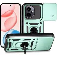 Custodia per Honor 400, Techsuit, CamShield, Verde — 3
