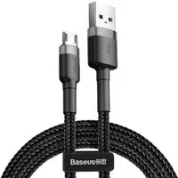 Cavo Dati e Ricarica USB-A - microUSB Baseus Cafule, 18W, 0.5m, Grigio CAMKLF-AG1 — 3