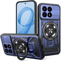 Custodia per Xiaomi Poco F8 Pro, Techsuit, RuggedCam, Blu — 3