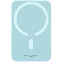 Batteria Esterna Wireless Baseus Mini Air, 6000mAh, 20W, PD + FQI, 1 x QI - 1 x USB-C, Blu P10059002313-00 — 3