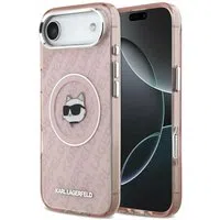 Custodia MagSafe per Apple iPhone 17 Air, Karl Lagerfeld, IML Choupette's Head, Rosa — 3
