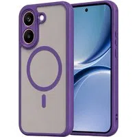 Custodia MagSafe per Xiaomi Poco X8 Pro, Techsuit, HaloFrost II, Viola — 3