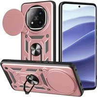 Custodia per Xiaomi Redmi Note 14 Pro+ 5G, Techsuit, CamShield, Rosa — 3