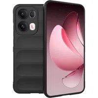 Custodia per Oppo Reno13 Pro, Techsuit, Magic Shield, Nera — 3