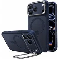 Custodia MagSafe per Apple iPhone 18 Pro / 17 Pro, ESR, Classic Hybrid Kickstand, Blu Satinato