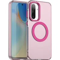 Custodia MagSafe per Samsung Galaxy A56 A566, Techsuit, CandyCase, Rosa — 3