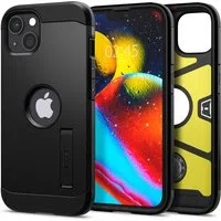 Custodia per Apple iPhone 13, Spigen, Tough Armor, Nera ACS03539 — 3