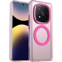 Custodia MagSafe per Xiaomi Redmi Note 14 Pro+ 5G, Techsuit, CandyCase, Rosa — 3