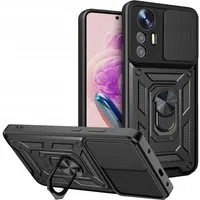 Custodia per Xiaomi Redmi Note 12S, Techsuit, CamShield, Nera — 3