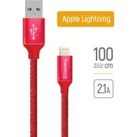 Cavo Dati e Ricarica USB-A - Lightning ColorWay CW-CBUL004, 18W, 1m, Rosso — 3