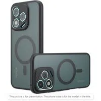 Custodia MagSafe per Apple iPhone 11 Pro, Techsuit, PureFrost, Nero Satinato — 3