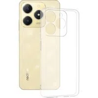 Custodia per Realme C61, Techsuit, Chiara, Trasparente — 3
