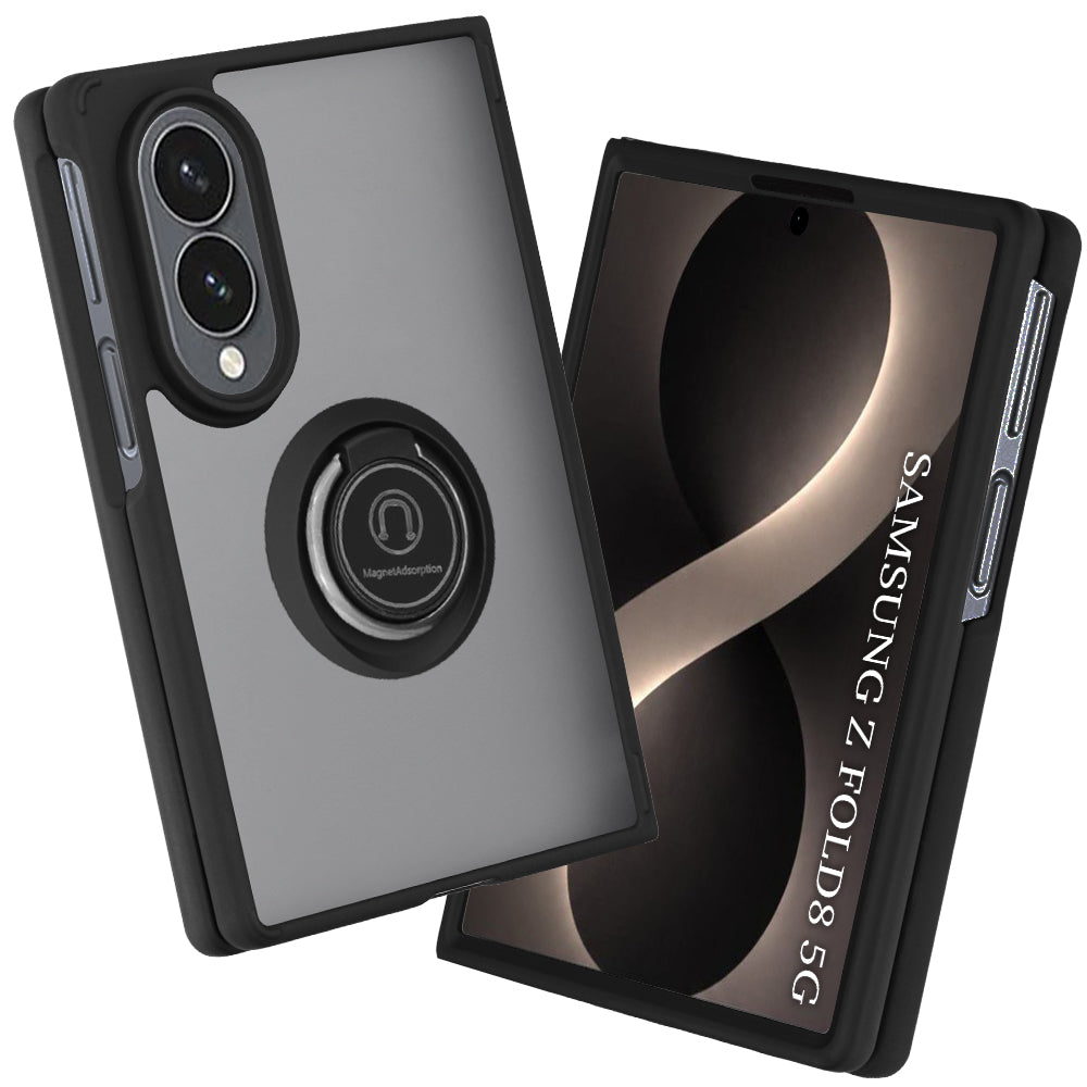 Techsuit Custodia per Samsung Galaxy Z Fold8 F971, Techsuit, Glinth, Nera