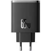 Caricabatterie Rete Baseus Cube Pro, 65W, 3.25A, 1 x USB-A - 2 x USB-C, Nero P10152301113-00 — 3
