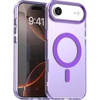 Custodia MagSafe per Apple iPhone 17 Air, Techsuit, CandyCase, Viola — 3
