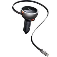 Caricabatterie Auto Con Cavo USB-C McDodo CC-4850, 80W, 3A, 1 x USB-A - 1 x USB-C, Nero — 3