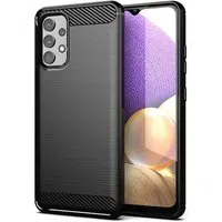 Custodia per Samsung Galaxy A33 5G A336, Carbonio, Nera — 3