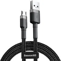 Cavo Dati e Ricarica USB-A - microUSB Baseus Cafule, 18W, 2m, Grigio CAMKLF-CG1 — 3